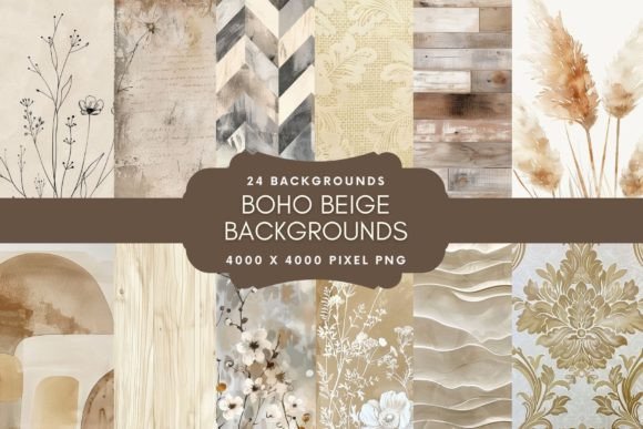 Beautiful Boho Beige Backgrounds: A Designer's Essential Toolkit