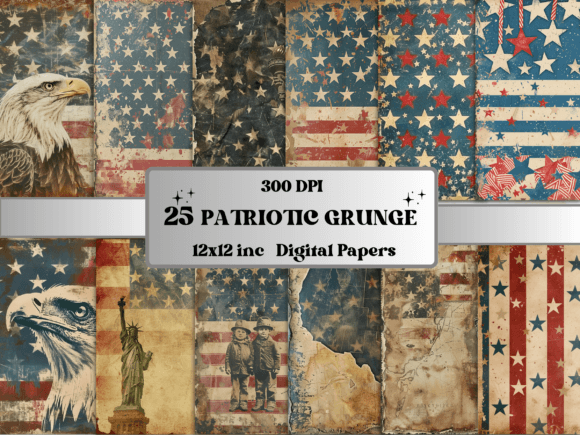 Grunge Patriotic 4th of July Backgrounds: Beyond the Sterile Stars and Stripes