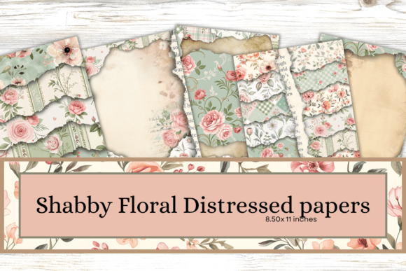 Timeless Texture: Using Shabby Chic Journal Pages